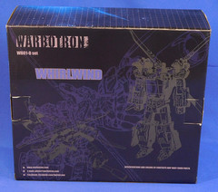 WARBOTRON WHIRLWIND TRANSFORMING ROBOT HELICOPTER WB01-D COMPLETE W/BOX 2015