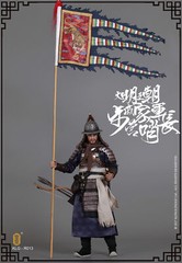 KONGLINGGE KLG-R013 Ming Dynasty Qi Troop – Walk Camp Guard Leader 1/6 Figure