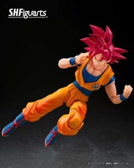 Bandai S.H.Figuarts Dragon Ball Super Saiyan God Son Goku God Aura Action Figure