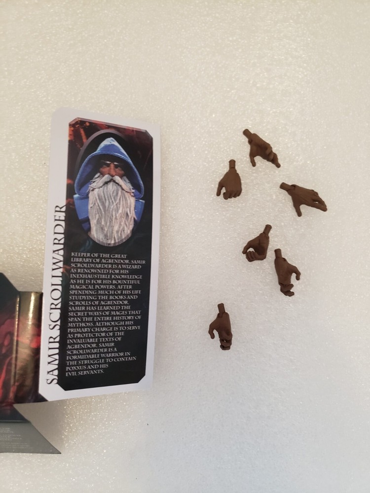 Mythic Legions Poxxus Samir Extra Hands Sets ONLY 2024