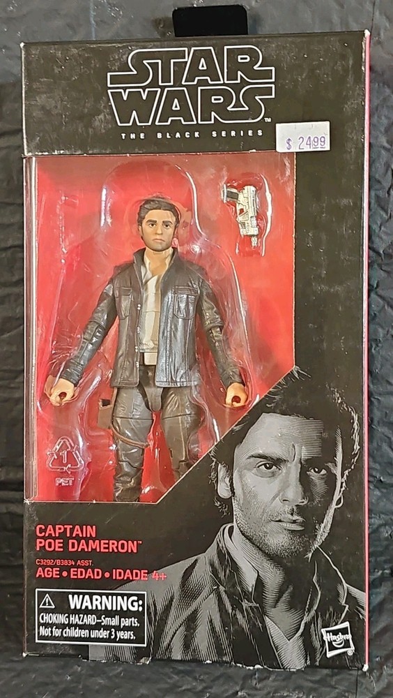 Star Wars The Last Jedi Black Series 6 Inch Captain Poe Dameron #53
