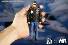 MR.FIGURE 1/12 Top Gun Air Force Major Tom Cruise 6″ Male Action Figure Toy Gift