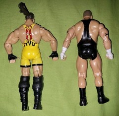 Jakks ECW WWE RVD Sandman Sabu Taz Foley Dudley Figure Lot