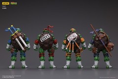 Original JOYTOY TMNT Teenage Mutant Ninja Turtles 1/18 Action Figure SET OF 4