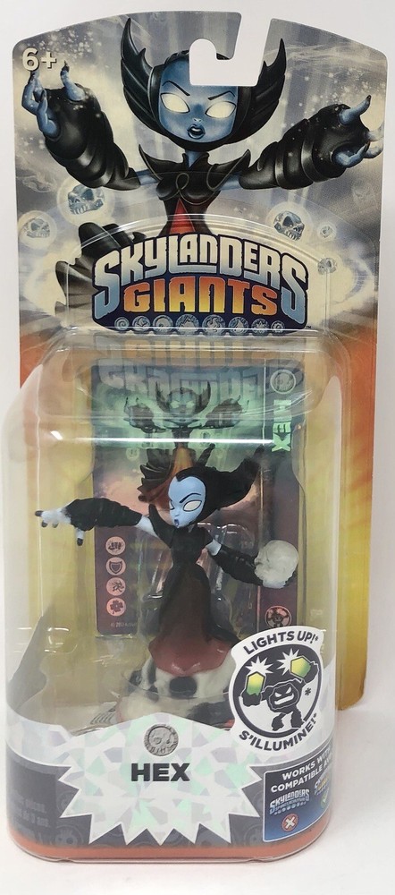 Skylanders Giants – HEX – Lightcore Light up Figure BRAND NEW In BOX