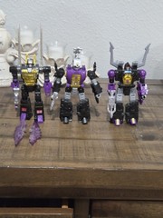 Transformers Legacy Insecticons Lot of 3 Kickback Bombshell Shrapnel Complete