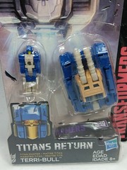 Transformers Generations Titans Return Terri-Bull New- Packaging Has Some Wear