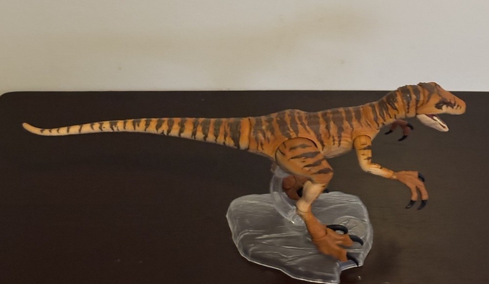 Jurassic World Amber Collection Tiger Velociraptor Lost World Park Action Figure