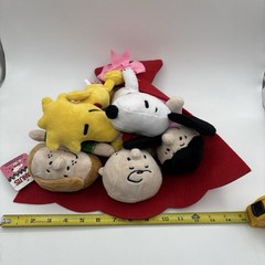 PEANUTS PLUSH BOUQUET Snoopy Woodstock Charlie Brown Lucy Patty 13″ NEW W/TAGS