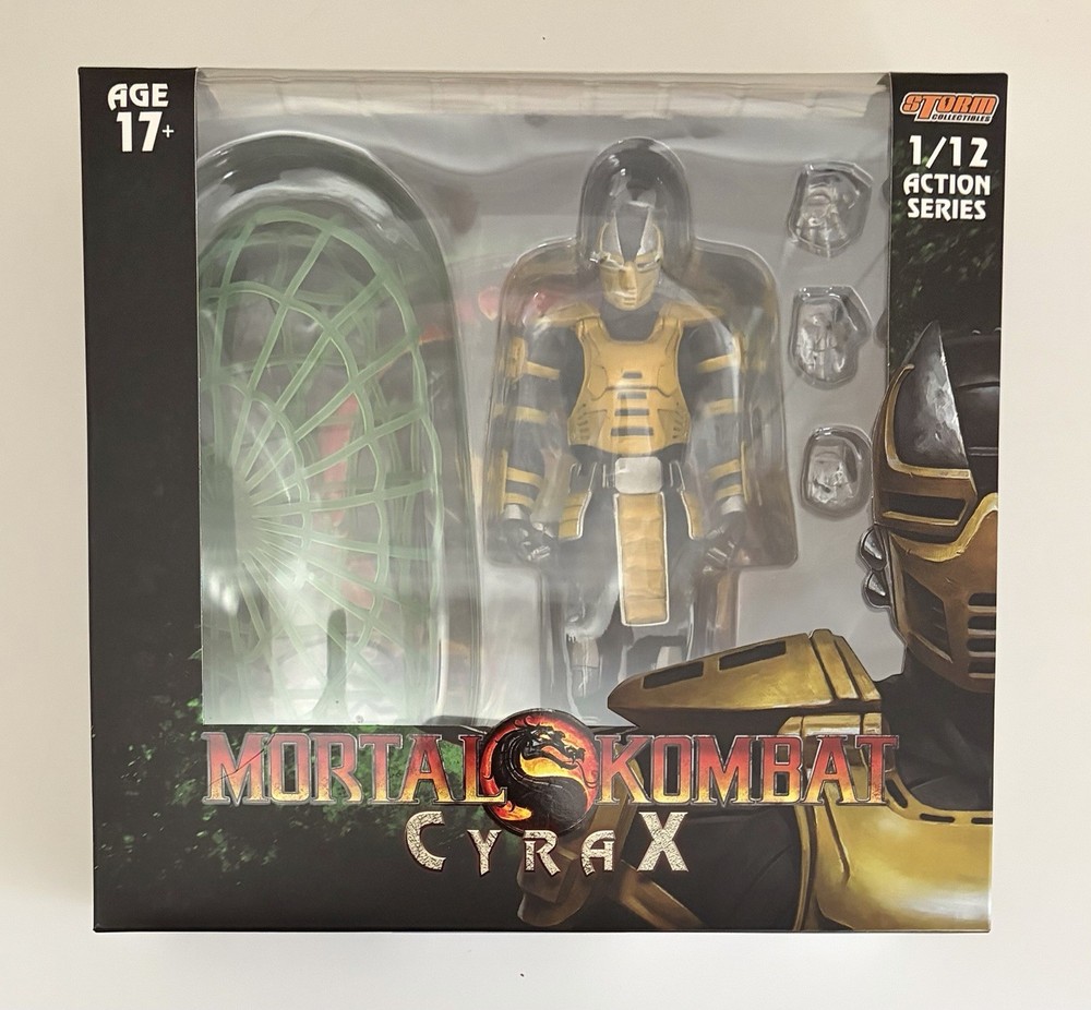 Storm Collectibles Mortal Kombat Cyrax 1:12 Action Figure
