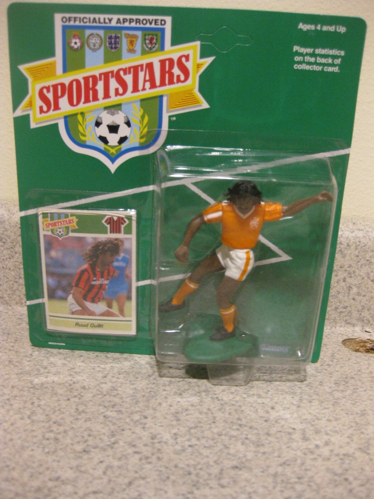 Vintage 1989 Kenner Sport Stars Ruud Gullit Soccer Action Figure Starting Lineup