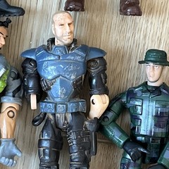 VTG Large Mixed Lot of Military & Other Action Figures & Accessories