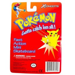 Vintage Pokémon Finger Mini Skateboard Kangaskha NIB XConcepts New Sealed 1999