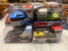 Disney Store lot of 10! Sealed, NEW! McQueen, Smokey, DJ, Sally and others!