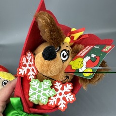 LOT OF 2 The Grinch Plush Bouquet Max & Cindy Lou Who Trendy Christmas Plushies