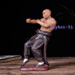 Chinese Kung Fu Shaolin Monk MARTIAL ARTS Figurines Statue Model Ornament Gift