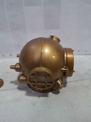Vintage 1964 Hasbro Hong Kong GI Joe Deep Sea Diving Helmet with Plates NJ-110