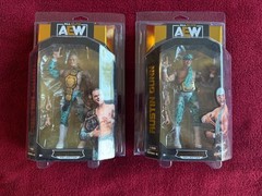 AEW Jazwares Unrivaled 16 Austin Colten Gunn Gunn Club new in box defender case