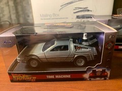Jada Back To The Future Time Machines in 1:32 scale! I, II and III all included!