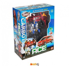 New Hello Carbot Santafe Ace Red Transforming Robot Car Vehicle Toy Hyundai