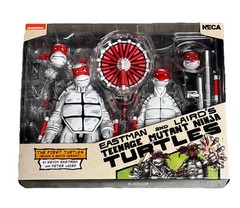 NECA TMNT Teenage Mutant Ninja Turtles 2 Pack Eastman Lairds FIRST Black White