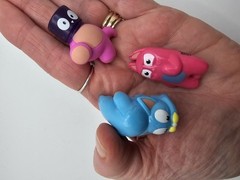Lost Kitties Boops Gato & J. Roly 1.5″ Figurines Series 2 Lot Of 3