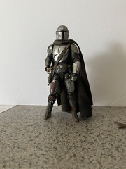 Wired Cape FOR Black Series 6in Mandalorian (Long) CAPE ONLY