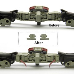 Leg Foot Arm Filler Upgrade Kit For TF ONE SS-114 Megatank – Filler Accessories