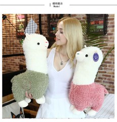 Giant Plush Alpaca Cute Stuffed Llama Soft Toy Doll Pillow Kids Gift 80/100CM