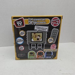 Tiny TV Classics Family Guy Real Working Mini Television Season 1 & 2 NEW NIB