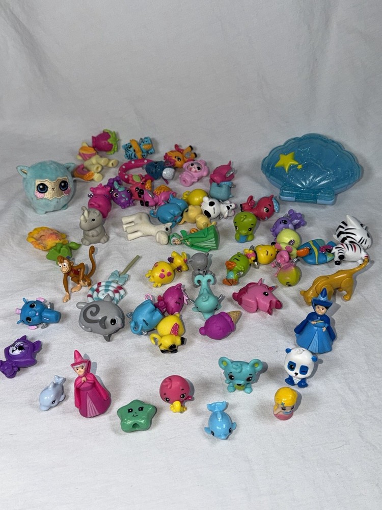 Littlest Pet Shop Rolleroos Hatchinmals Toy Figure LOT Miniatures Disney LPS
