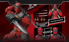 Deadpool Champion Class Model Kit by Marvel Deadpool & Wolverine x Blokees