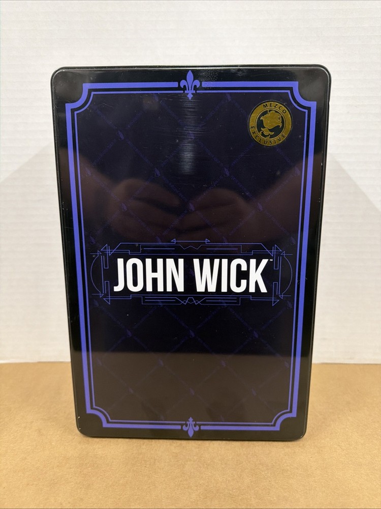 Collectors BOX ONLY Mezco One 12 John Wick: Chapter 2: John Wick Deluxe Edition