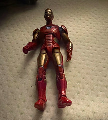 iron man action figure plastic red gold red & gold iron man character figure