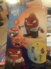 Disney Pixar Inside Out Anger Talking Figure TOMY 2015 – Flames Pop Out – NEW