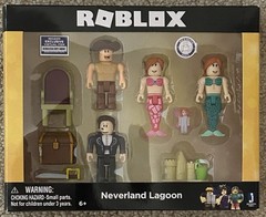 Roblox Neverland Lagoon Celebrity Collection 9 Pieces w/ Virtual Item Code NEW