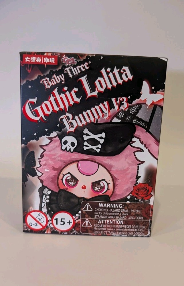 Cureplaneta Baby Three Gothic Lolita Bunny V3 Plush Action Figure – SEALED