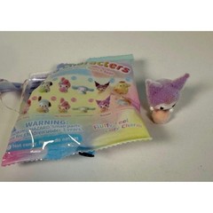 Sanrio Kuromi Fluffy Little Darling Moetch Bean Purple Flocked Miniature Figure