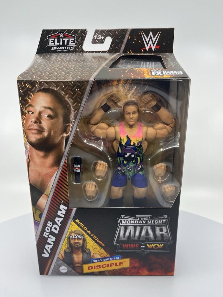 WWE Elite Walmart Monday Night War RVD Unopened! Comes with BAF disciple!
