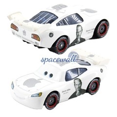 Disney Pixar Cars Rare No.95 Apple Steve Jobs Lightning McQueen Diecast Toy Car