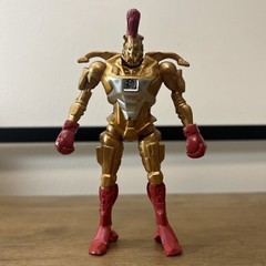 JAKKS Pacific Real Steel Midas Light Up Robots Action Figure 5″ 2011 Works