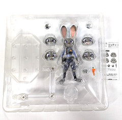 Kaiyodo Movie Revo Zootopia Judy Hopps & Nick Wilde Set Figure Complex Revoltech