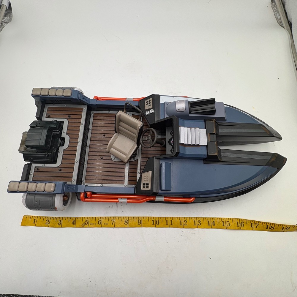 Fortnite Hasbro Victory Royale Series Motorboat Vehicle Blue F5905 6″ Scale 18″