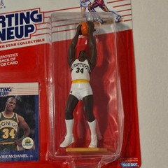 1988 XAVIER MCDANIEL SLU Starting Lineup NBA Seattle Supersonics