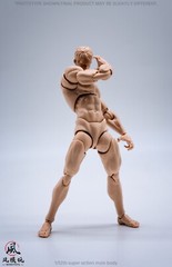 Wind Toys 1/12 Super Flexible Figure Pale Skin 6″ Male Joint Soldier Body & Head