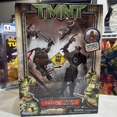 Teenage Mutant Ninja Turtles TMNT Movie RAPH vs GENERAL AGUILA New Raphael 2006