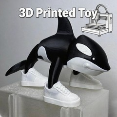 16cm 3D Printed Toy Orcalero Orcala Fully Articulated EcoSafe Children Play