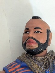 A-Team B.A. Baracus Mr. T 6″ Figure Cannell Galoob 1983 VTG VG Cond. Free Ship