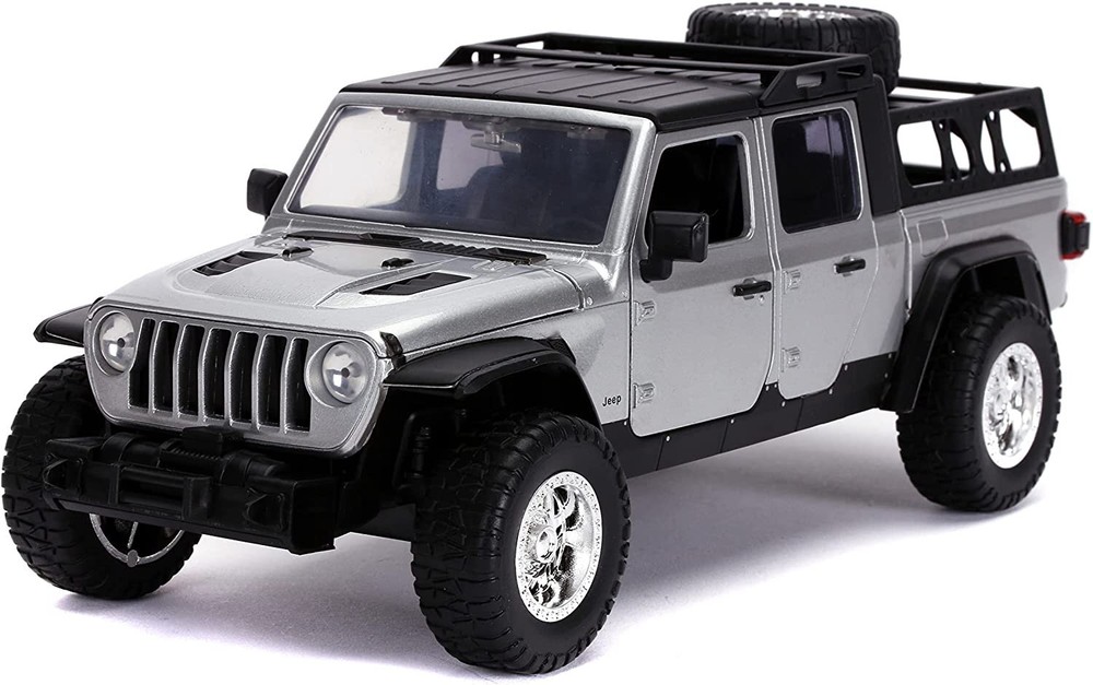 Fast & Furious F9 1:24 2020 Jeep Gladiator Die-cast Car, Toys for Kids and…