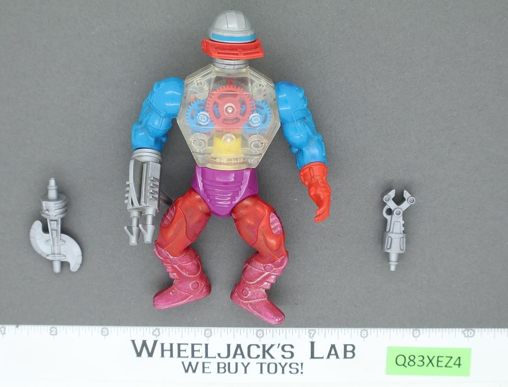 Roboto 100% Complete He-Man Masters of the Universe MOTU 1985 Mattel Vintage